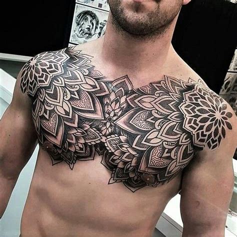 diseo de tatuajes en el pecho|30 ideas de TATUAJES EN EL PECHO de hombre/mujer。